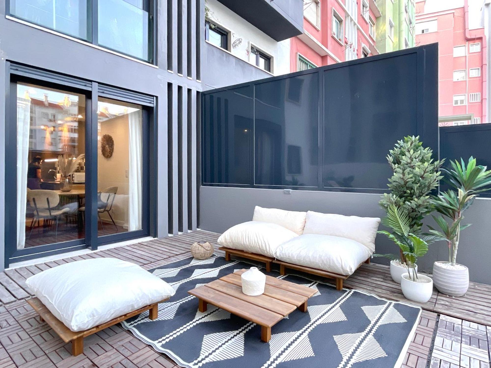 Casa Boma Lisboa - Brighting Apartment With Spacious Terrace - Alvalade III Bagian luar foto
